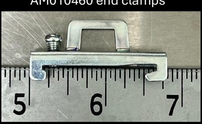 End clamp used in torque-to-yield testing