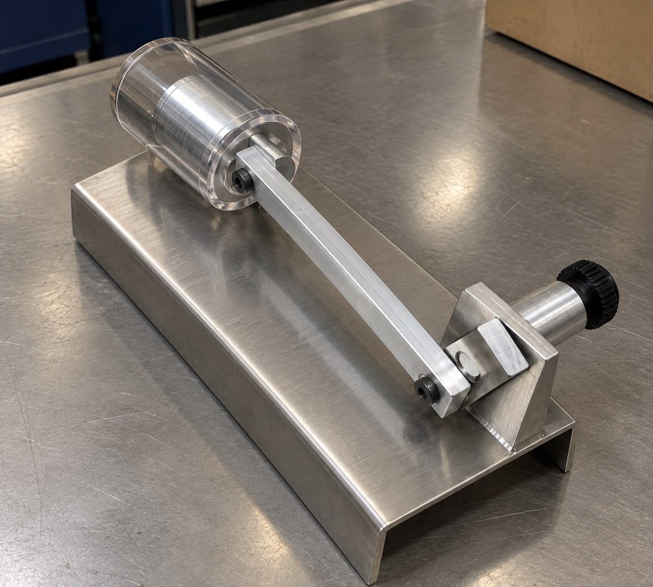 Physical piston assembly