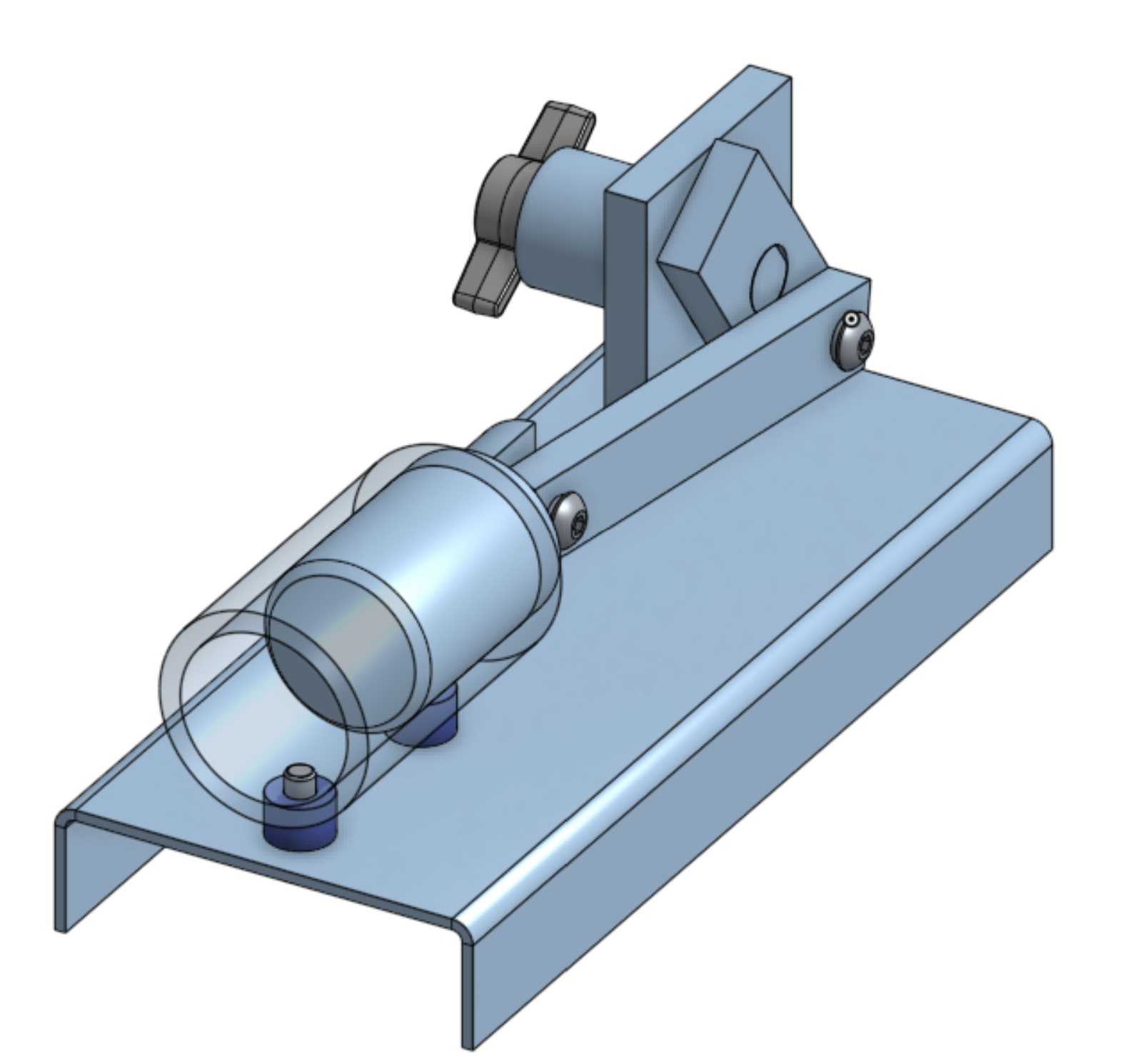 Piston CAD assembly render